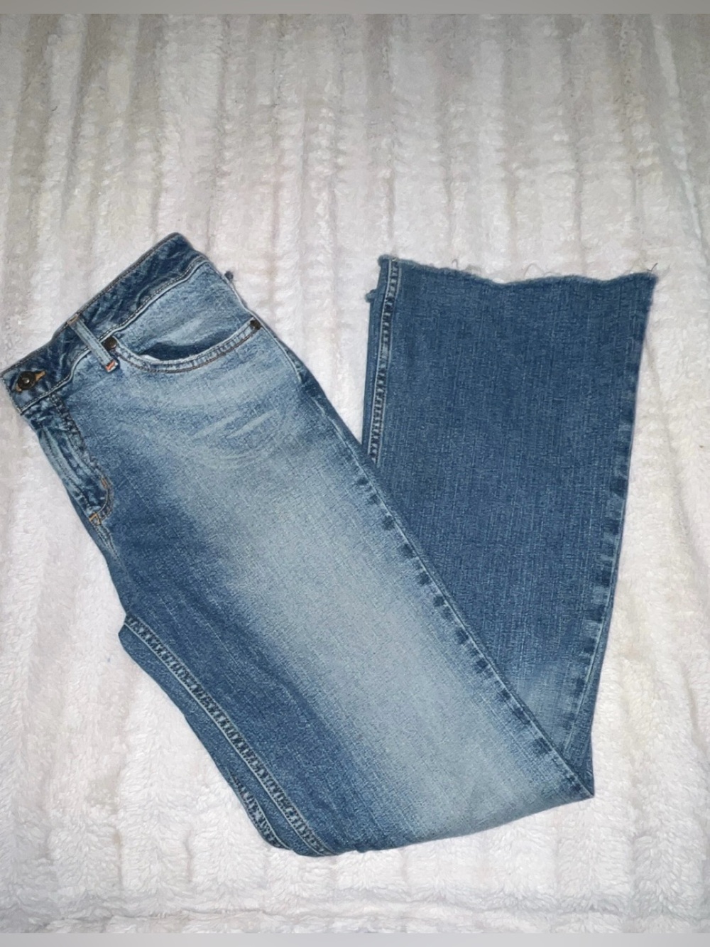 Paris Blues Women's Light Blue Flare Jeans